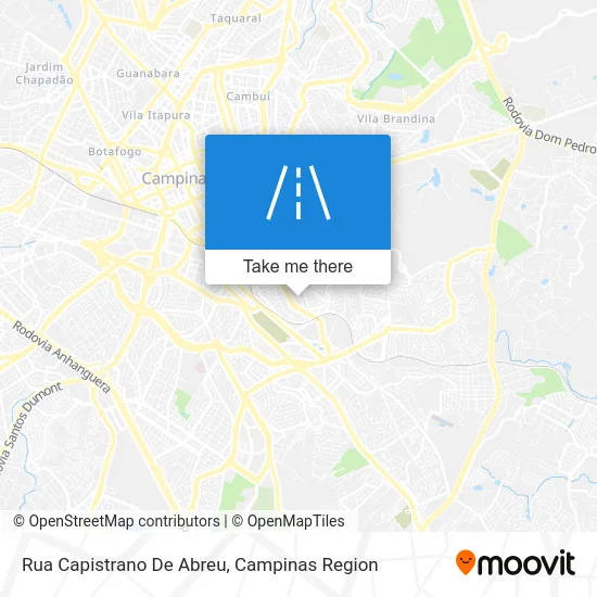 Rua Capistrano De Abreu map