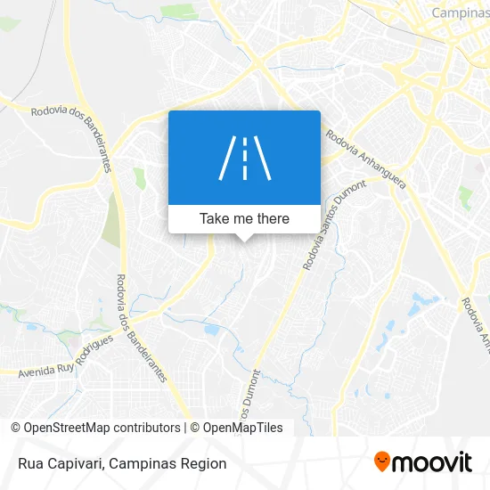 Rua Capivari map