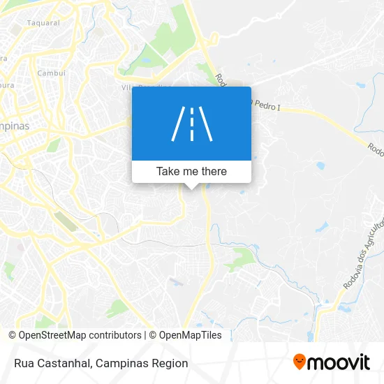 Rua Castanhal map