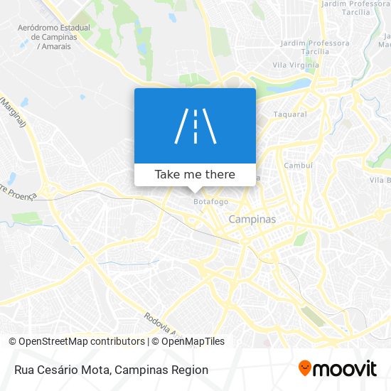 Rua Cesário Mota map