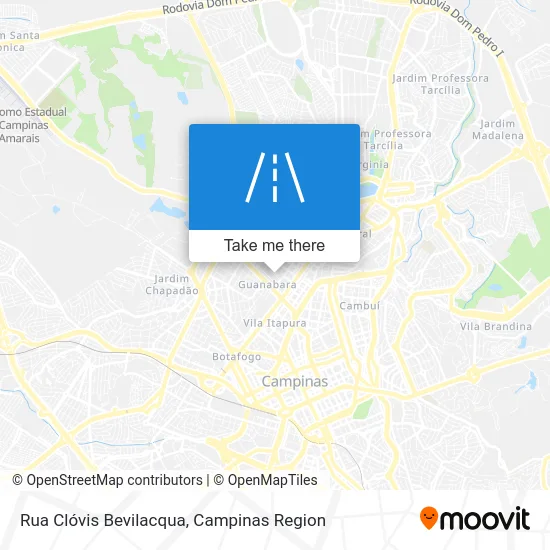 Rua Clóvis Bevilacqua map