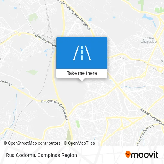 Rua Codorna map