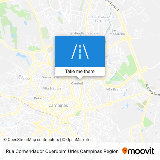 Rua Comendador Querubim Uriel map