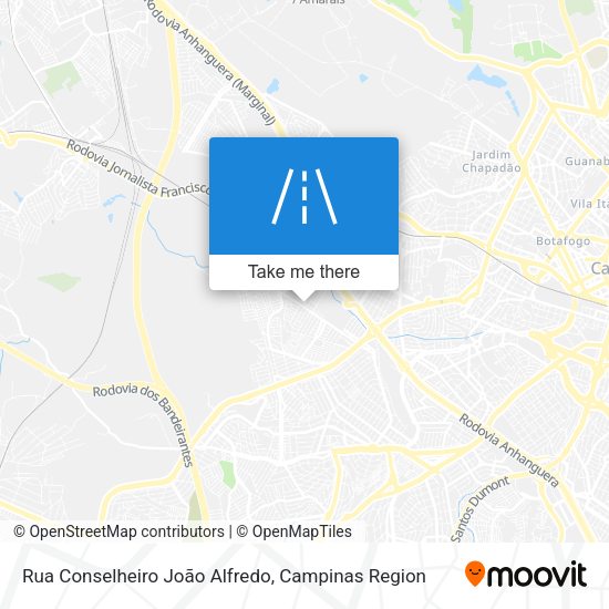 Rua Conselheiro João Alfredo map
