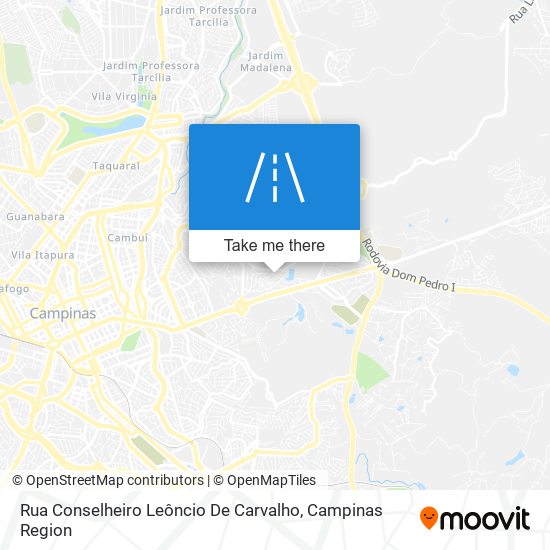 Mapa Rua Conselheiro Leôncio De Carvalho