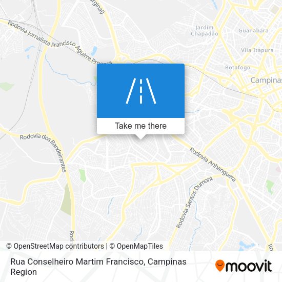 Rua Conselheiro Martim Francisco map