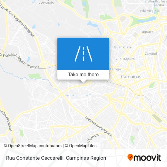 Rua Constante Ceccarelli map