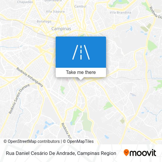 Rua Daniel Cesário De Andrade map