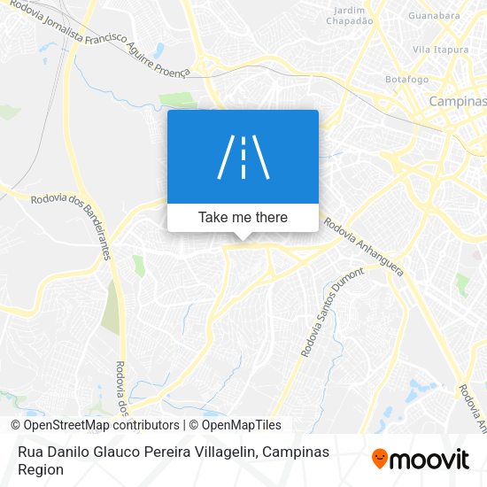 Rua Danilo Glauco Pereira Villagelin map