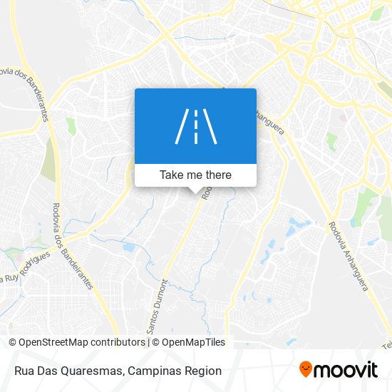 Rua Das Quaresmas map