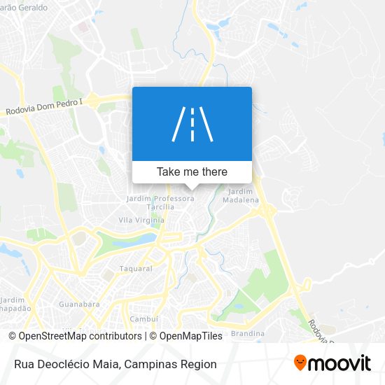 Rua Deoclécio Maia map