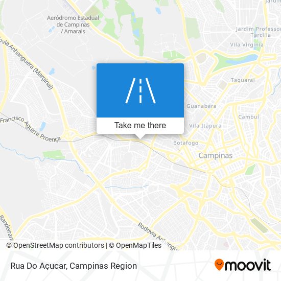 Mapa Rua Do Açucar