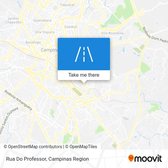 Rua Do Professor map
