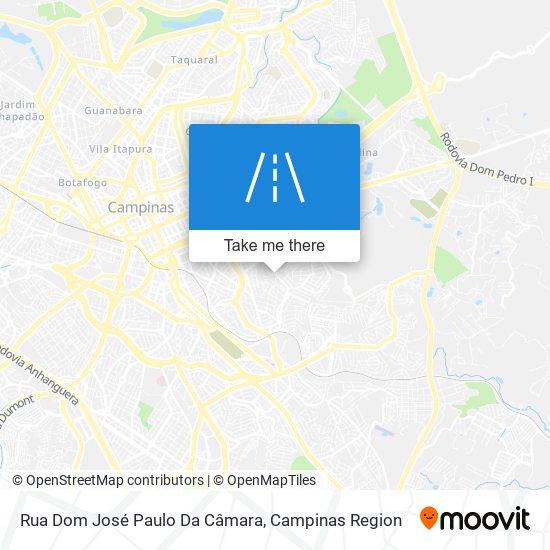 Mapa Rua Dom José Paulo Da Câmara