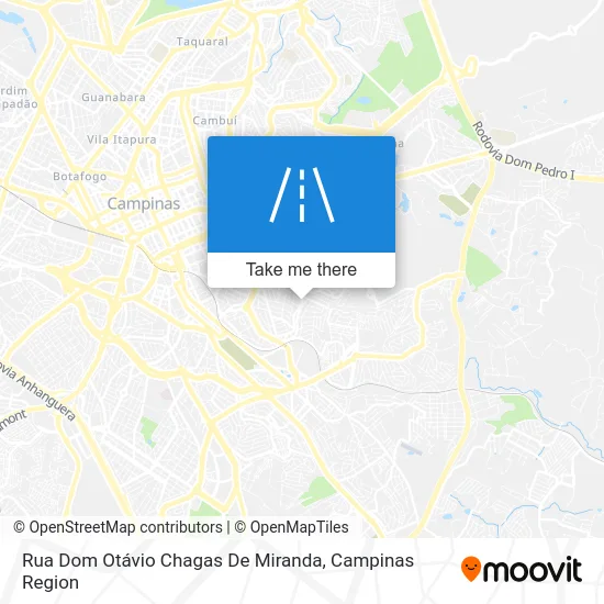 Rua Dom Otávio Chagas De Miranda map