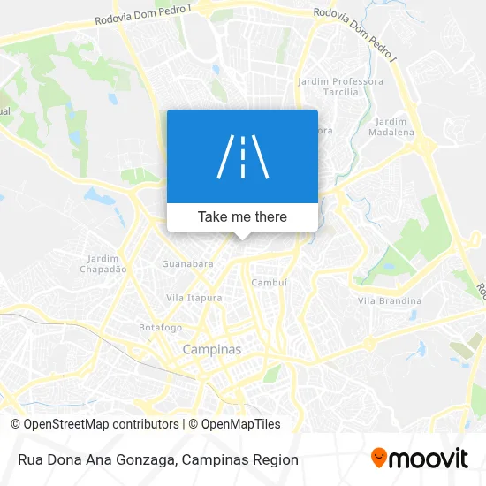 Rua Dona Ana Gonzaga map