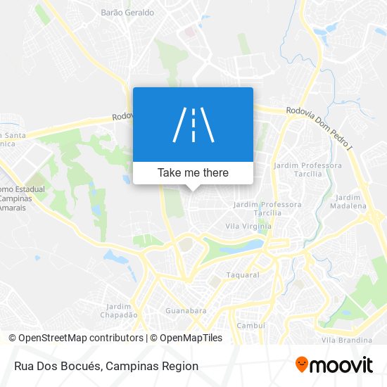 Rua Dos Bocués map