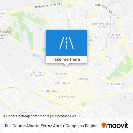 Rua Doutor Alberto Ferraz Abreu map