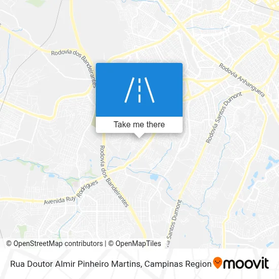 Rua Doutor Almir Pinheiro Martins map