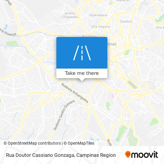 Mapa Rua Doutor Cassiano Gonzaga