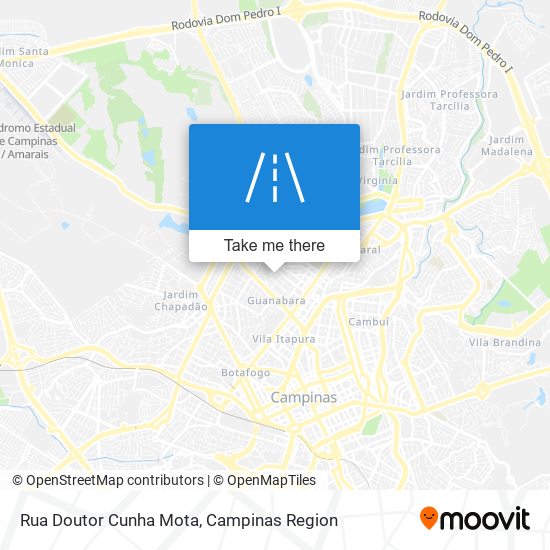 Rua Doutor Cunha Mota map