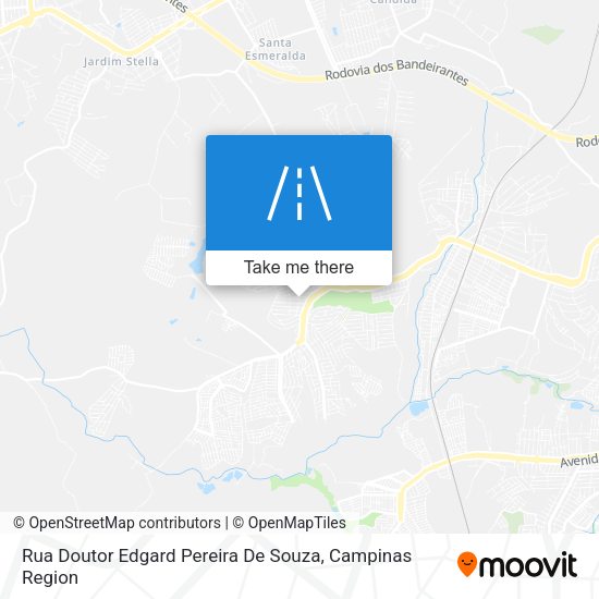 Rua Doutor Edgard Pereira De Souza map