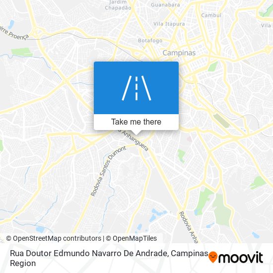 Mapa Rua Doutor Edmundo Navarro De Andrade