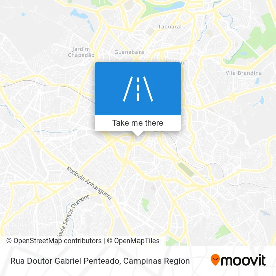 Rua Doutor Gabriel Penteado map