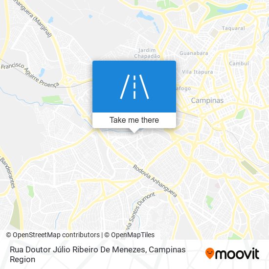 Rua Doutor Júlio Ribeiro De Menezes map