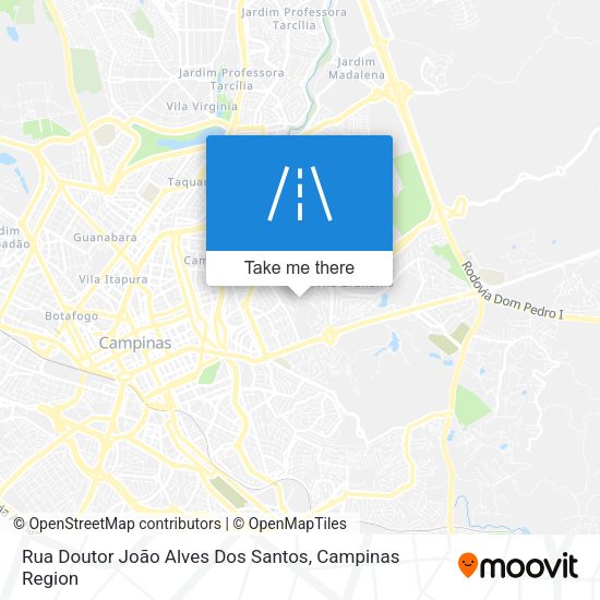 Rua Doutor João Alves Dos Santos map