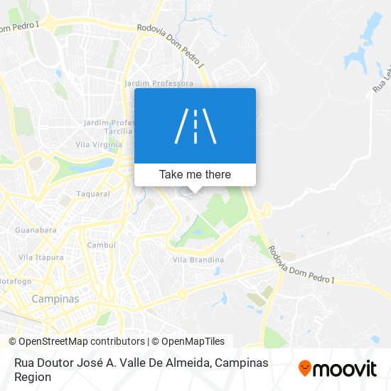 Rua Doutor José A. Valle De Almeida map