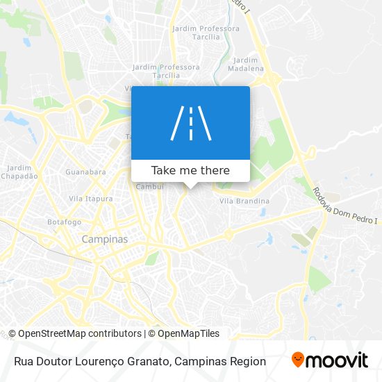 Rua Doutor Lourenço Granato map