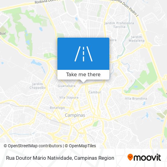 Rua Doutor Mário Natividade map