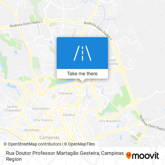 Rua Doutor Professor Martagão Gesteira map