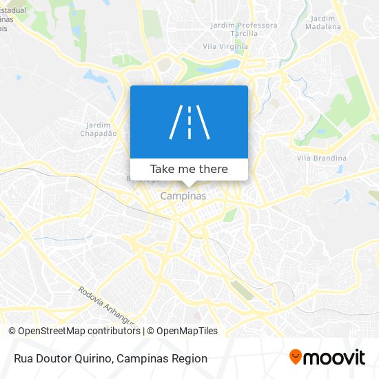 Rua Doutor Quirino map