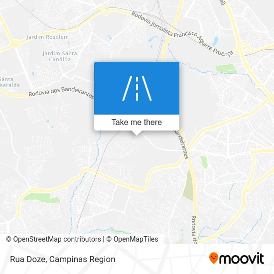 Rua Doze map