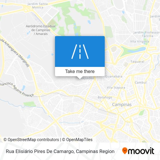 Rua Elisiário Pires De Camargo map
