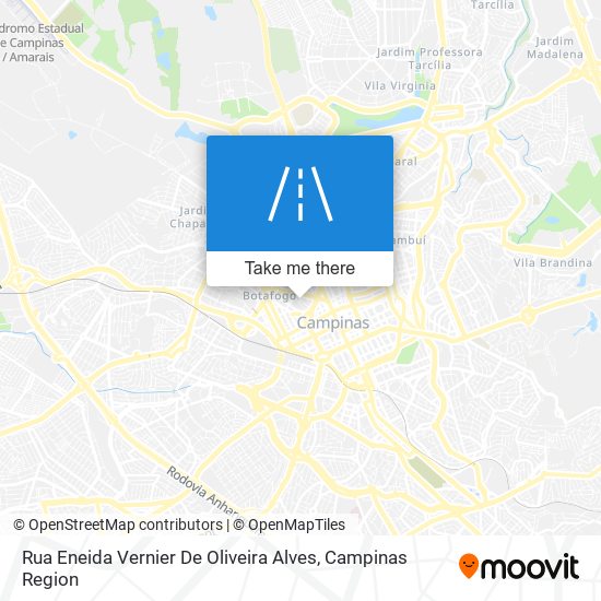 Mapa Rua Eneida Vernier De Oliveira Alves