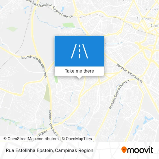 Rua Estelinha Epstein map