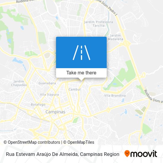 Rua Estevam Araújo De Almeida map