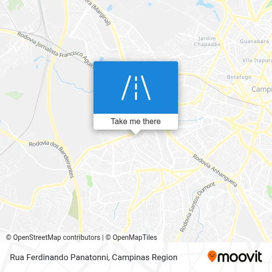 Rua Ferdinando Panatonni map