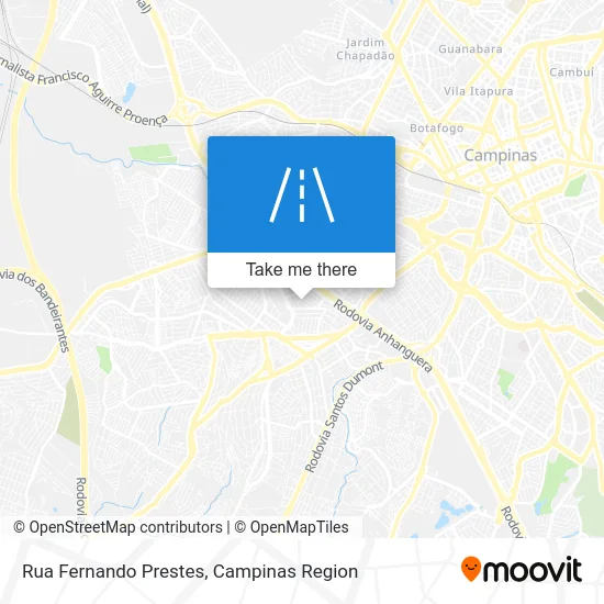 Rua Fernando Prestes map