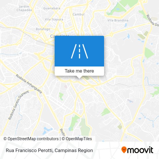 Rua Francisco Perotti map