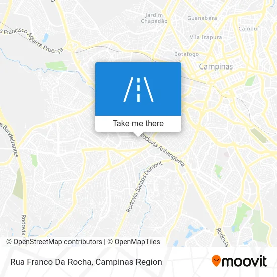 Rua Franco Da Rocha map