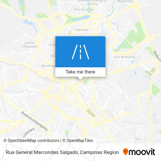 Rua General Marcondes Salgado map