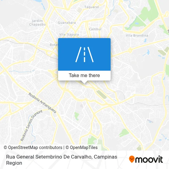 Rua General Setembrino De Carvalho map