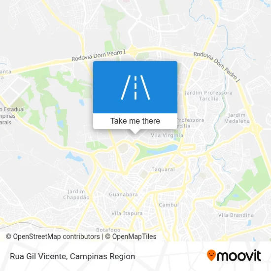 Rua Gil Vicente map