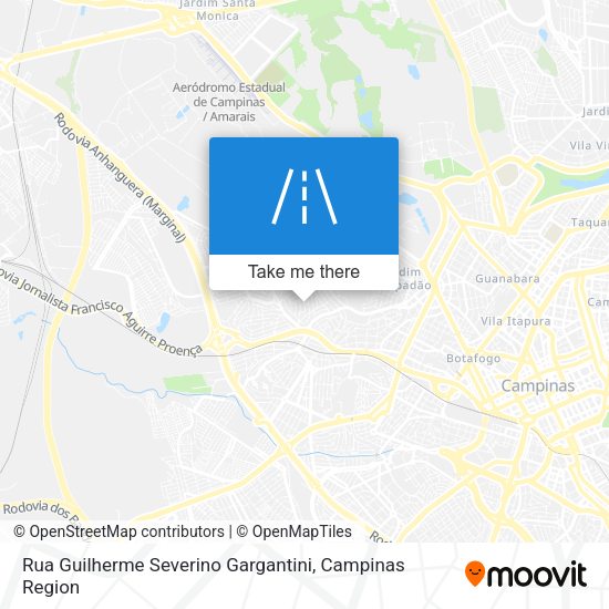 Rua Guilherme Severino Gargantini map
