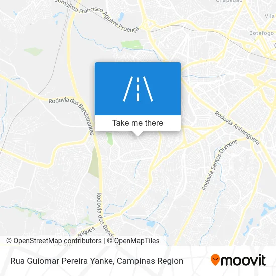 Rua Guiomar Pereira Yanke map
