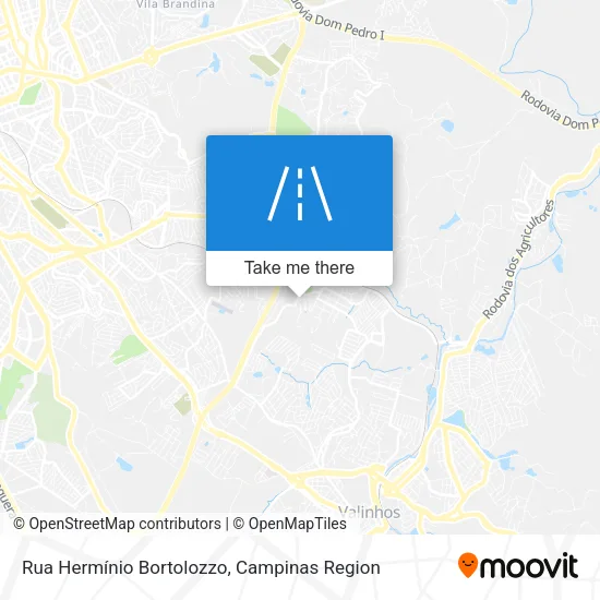 Rua Hermínio Bortolozzo map